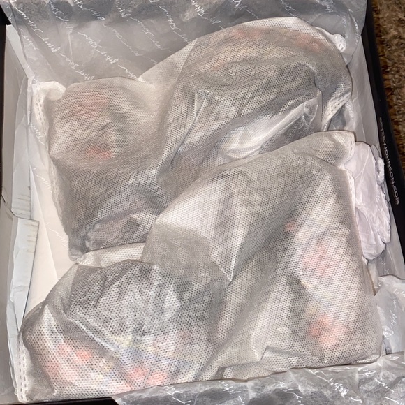 NWT Betsey Johnson ALAIA Black Plaid Sequin Heels - Picture 8 of 13